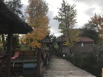 Фото номера Дом с 3 спальнями Дома для отпуска Homestead "Mataušinė" г. Pilionai 8