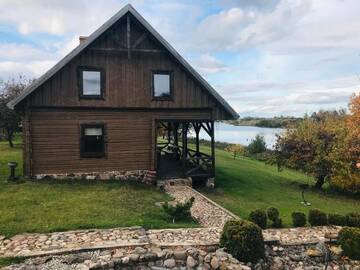 Фото номера Дом с 3 спальнями Дома для отпуска Homestead "Mataušinė" г. Pilionai 20