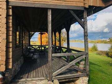 Фото номера Дом с 3 спальнями Дома для отпуска Homestead "Mataušinė" г. Pilionai 26