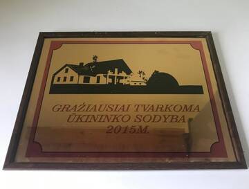 Фото номера Дом с 3 спальнями Дома для отпуска Homestead "Mataušinė" г. Pilionai 27